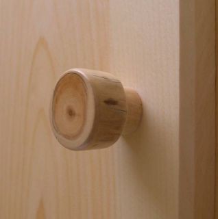 Log Knob or Pull   Rustic Furniture or Kitchen Cabinet