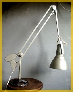 Antique COUNTEIRWEIGHT Industrial desk lamp   ERPE   n2