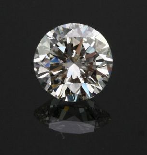 Crystal Carbon Labs Round Synthetic Diamond/Moissanite 1ct $350 retail