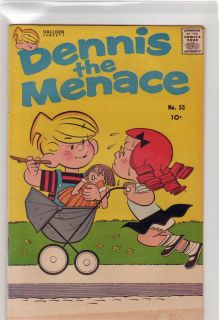 Dennis the Menace #53 F+ 1961 Fawcett Comic Doll Cart