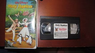 DISNEYS Mary Poppins (VHS) Classic label Clam Shell Release   Julie