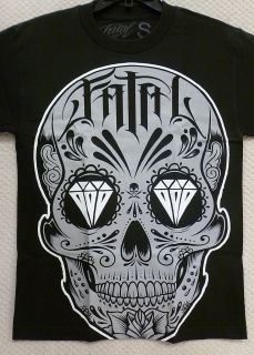 Fatal Clothing Mens T Shirt Sugar Skull