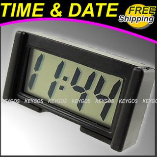 LCD DIGITAL CAR CLOCK DASHBOARD DESK DATE TIME HM050 C
