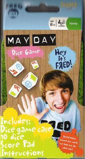 FRED FIGGLEHORN May Day DICE GAME New YOU TUBE ICarly NICKELODEON