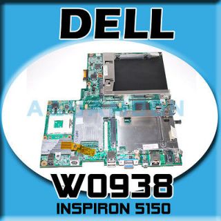 OEM DELL Inspiron 5100 5150 5160 Laptop Motherboard W0938 Refurbished