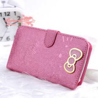 Newly listed Cute Hello Kitty PU LEATHER CASE With STAND For Samsung