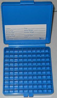 DILLON PLASTIC AMMO BOXES (3) 100rd 9mm .30Luger . 380 W/LABELS FOR