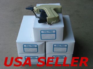 Garment Price Label Tag Gun with 35mm x 25000 Barbs & 1 spare Needle