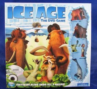 Ice Age The DVD Game Manny Diego Ellie Sid TV