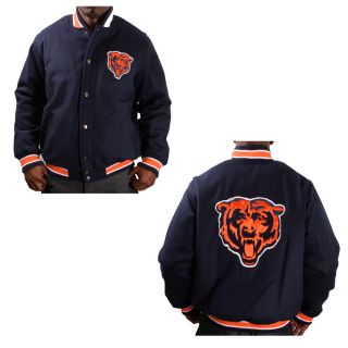 Chicago Bears NFL Apparel Mens Varsity Jacket Coat