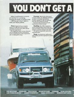 1986 2 pg ARB VEHICLE ACCESSORIES Advertisement MACK TRUCK, TOYOTA