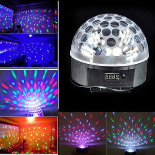 DMX512 Disco DJ Stage Lighting Digital LED RGB Crystal Magic Ball