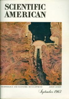 1963 Scientific American Magazine Technolgy/Economic
