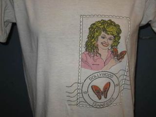 vintage 1988 DOLLYWOOD TENNESSEE T Shirt SMALL dolly parton theme park