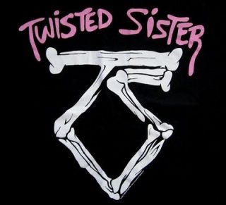 TWISTED SISTER cd lgo WERE NOT GONNA TAKE IT Official SHIRT MED new
