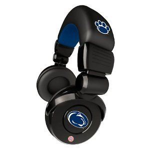 IHip NCAA Penn State University Pro DJ Headphones with Microphone NEW