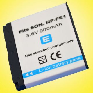 6V 900mAh Rechargeable Li Battery For Sony Digital Camera NP FE1 7131