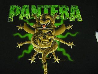 PANTERA CONCERT TOUR T SHIRT Sz Mens XL Heavy Mtal Dimebag Darrell