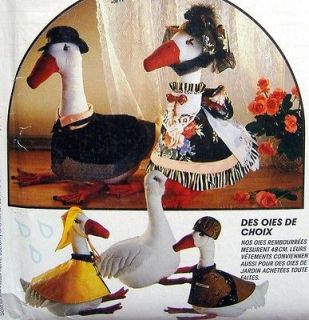 5736 Lawn Geese Clothing & Country Geese Pattern UNCUT   1992