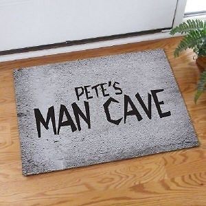 Man Cave Doormat Custom Name Game Room Doormat Man Cave Door Mat