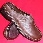 NEW Womens DOCKERS DAFFODIL Brown Mules/Clogs Casual/Dress Shoes Wide