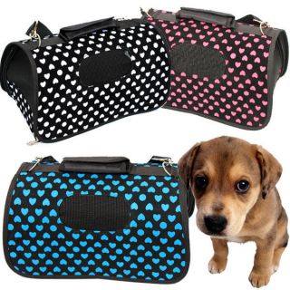 Heart Portable Dog tote Crate Carrier House Kennel Kennel Pet Travel
