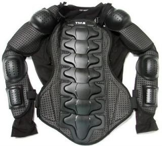 Full Body Armor Back Protector ATV Motocross Off Road Riding Shirt ~L