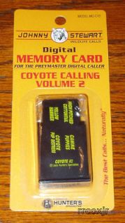 HS JOHNNY STEWART DIGITAL MEMORY CARD COYOTE CALLING VOL 2 FOR PM 3 PM