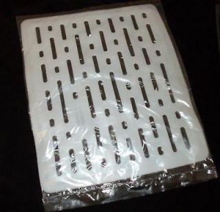 RUBBERMAID TWIN SIZE SMALL SINK MAT FROST 1G17 06 NEW