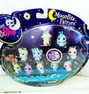New Littlest Pet Shop Moonlite Fairies Moonglow Friends #2799 #2808