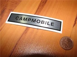 decal VW VOLKSWAGEN WESTFALIA campmobile camper sticker