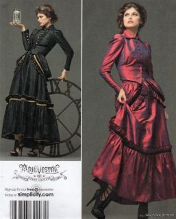 FAB Arkivestry Victorian Dress PATTERN Steampunk Bustle