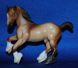 Breyer~2003 04 ~Dun Clydesdale from Red Stable Set~Drafter~Dr aft