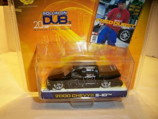 JADA 1/64 DUB CITY BLACK DUB 2000 CHEVY S10 NEW IN PACK FRED DURST