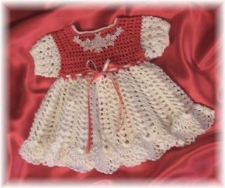 CROCHET PATTERN for MORGAN JO Baby Dress by REBECCA LEIGH    6/9