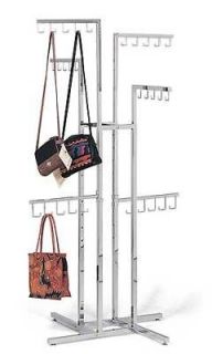 Handbag Purse Rack 4 6 j hk Prong / Rods Floor Display