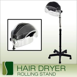 Standing Hair Dryer Bonnet Hood Timer Heat Floor Rollabout Wheel Base