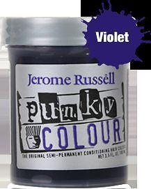Jerome Russell Punky Colors   Violet Hair Dye 3.5 oz