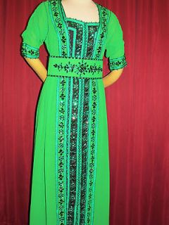 Moroccan Caftan Abaya Dubai Dress Takchita Jilbab Orient Wedding Larp