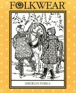 Siberian Parka Sewing Pattern #153 Pullover, Roomy & Easy to Sew XS XL