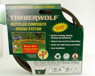 Timberwolf/Sma rt Edge Lawn Edging Border Green 20 Feet