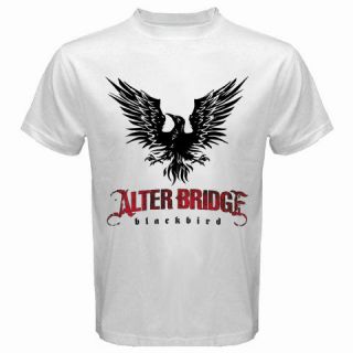 NEW ALTER BRIDGE BLACK BIRD MUSIC VINTAGE White Mens T Shirt S to 3XL