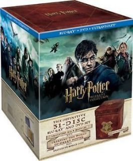 Potter Wizards Collection Box Set (Blu ray + DVD + UV Copy) LIMITED