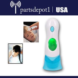 Infrared IR LCD Ear Forehead Ambient Clock Thermometer Baby Adult