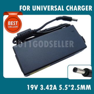 A22 AC Adapter Power Charger Packard Bell 19V 3.42A 5.5*2.5 Netbook