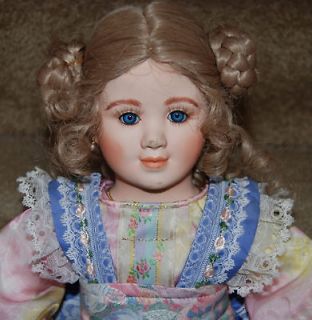 Edna Hibel 23 24 Porcelain Doll Named Maritza 1986