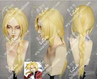 Hot Sell New Edward Elric Fullmetal Alchemist Cosplay Party Wig W321