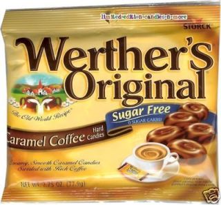Werthers Caramel Coffee ~ SUGAR FREE Hard Candy