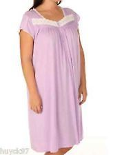 Eileen West 3X Plus Mulberry Dreams Cap Sleeve Nightgown NWT