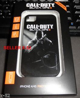 CALL OF DUTY Black OPS II protect CASE cover for iPHONE 4 & 4S LIMITED